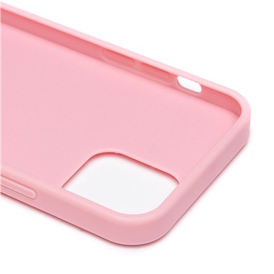 Чехол-накладка - PC071 POSH SHINE для "Apple iPhone 12/12 Pro" россыпь кристаллов (pink) (231580)