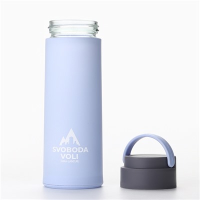 Бутылка для воды "SVOBODA VOLI", 420 мл, стекло