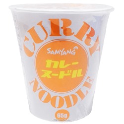 Лапша б\п с карри Curry Noodle Samyang, Корея, 65 г Акция