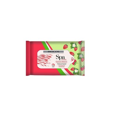 Салфетки влажные SPA Aroma 15шт Лесная ягода