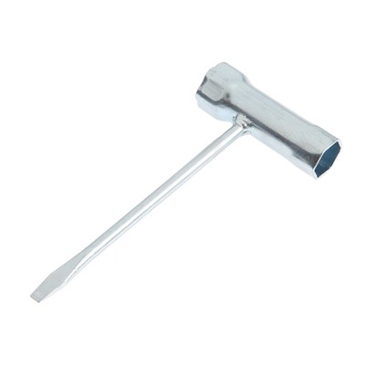 Ключ свечной для пил ТУНДРА, 16 х 19 мм, шлицевая отвертка