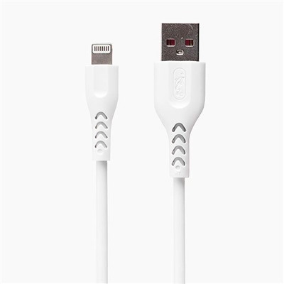 Кабель USB - Apple lightning SKYDOLPHIN S49LB  200см 3A  (white)