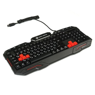 Клавиатура Dialog KGK-11U Gan-Kata мембранная игровая USB (повр.уп.) (black)