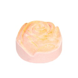 Бомбочка для ванны "Роза", розовая, 100 г