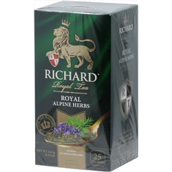 Richard. Royal Alpine Herbs карт.упаковка, 25 пак.