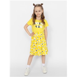 Платье для девочки Cherubino CSKG 63582-30-373 Желтый