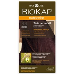 Краска для волос Золотисто-Коричневый 4.4 BioKap, 140 мл