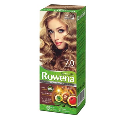 Rowena soft silk Cтойкая крем-краска для волос тон 7.0 светло-русый