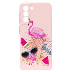 Чехол-накладка - SC246 для "Samsung SM-G996 Galaxy S21+" (003) (pink)