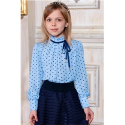 Блузка для девочки SP007 (Голубой)