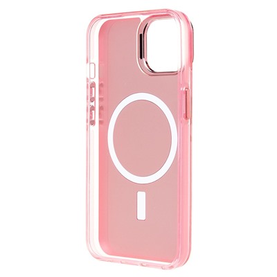 Чехол-накладка - SM025 SafeMag для "Apple iPhone 14/iPhone 13" (pink) (232107)