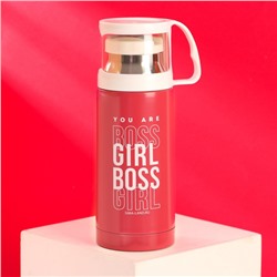 Термос Girl Boss, 350 мл, сохраняет тепло 8 ч