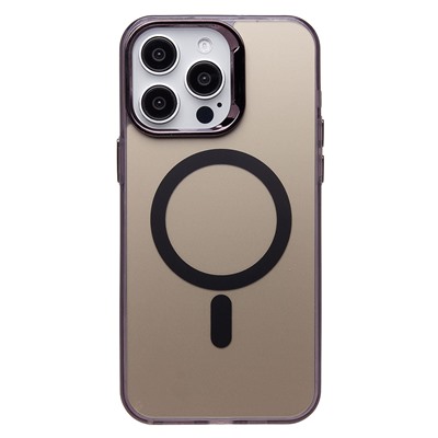 Чехол-накладка - SM025 SafeMag для "Apple iPhone 15 Pro Max" (black) (232080)