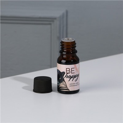 Диффузор ароматический для дома камни с аромамаслом «Be happy», аромат кофе, 10 х 7 см.