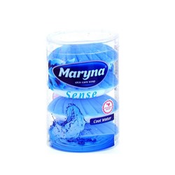 Мыло твердое Maryna Cool Water 4шт*100гр