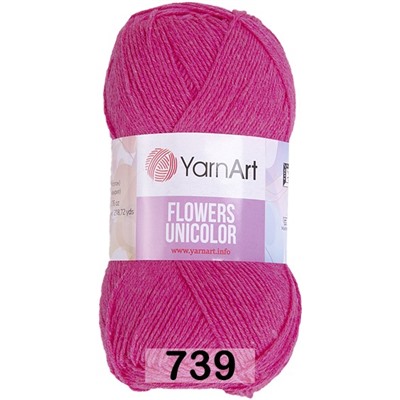 Пряжа Yarnart Flowers Unicolor