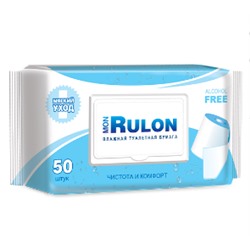 Mon Rulon №50 влажная туалетная бумага