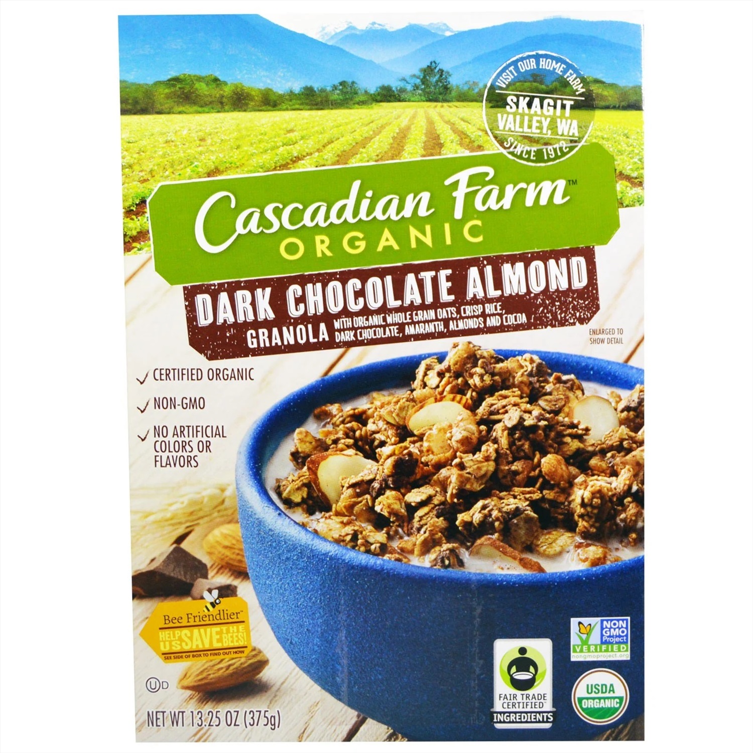 Миндаль 13. Гранола темный шоколад. Familia Organic Granola Cereal – Choco Amaranth, 375g. Bob-s-Red-Mill-Pan-Baked-Granola-Coconut-Spice-11-oz-312-g.