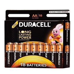 Батарейка AA Duracell LR6 Basic (18-BL) (180)
