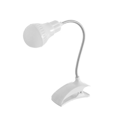 Лампа на прищепке "Свет" белый 13LED 1,5W провод USB 4x9x31,5 см RISALUX