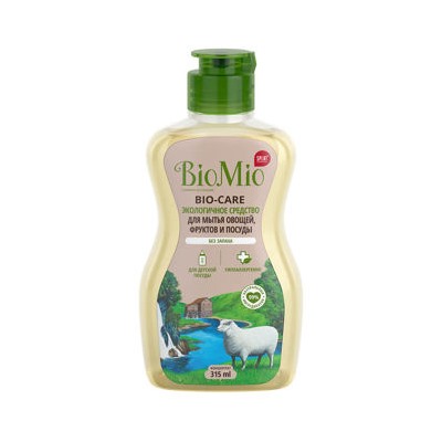 BioMio Bio-Care средство д/мытья посуды/овощ/фрук без запаха 315мл