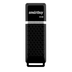 Флэш накопитель USB 32 Гб Smart Buy Quartz (black)