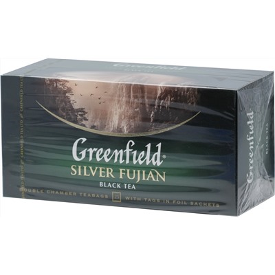 Greenfield. Silver Fujian карт.пачка, 25 пак.