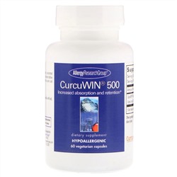 Allergy Research Group, CurcuWin 500, 60 Vegetarian Capsules