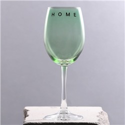 Бокал для вина «Home», 360 мл, зеленый