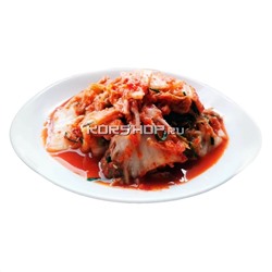 Кимчи - пекинская капуста, квашенная по-южнокорейски (острая) Чонджон, 450 г Акция