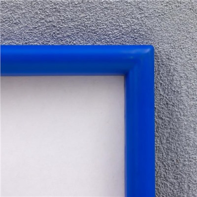 Фоторамка пластик L-4 15х21 см синий (пластиковый экран)