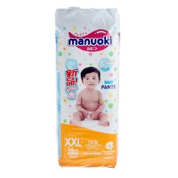 Подгузники-трусики Manuoki XXL 15+ кг, 36 шт