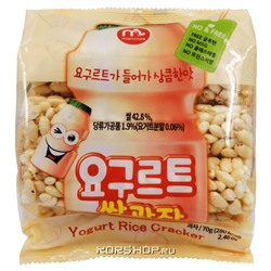 Палочки из воздушного риса со вкусом йогурта Mammos, Корея, 70 г