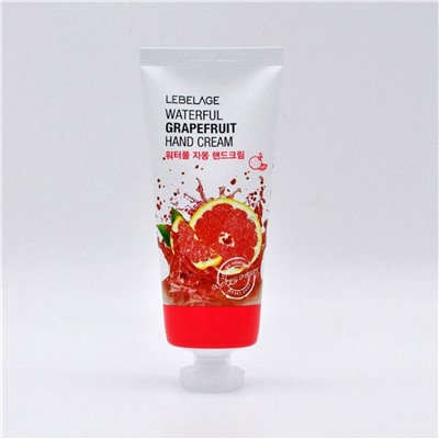 Lebelage Крем для рук с экстрактом грейпфрута / Waterful Grapefruit Hand Cream, 100 мл