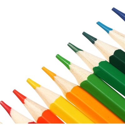 Цветные карандаши 24 цвета "Классика", шестигранные