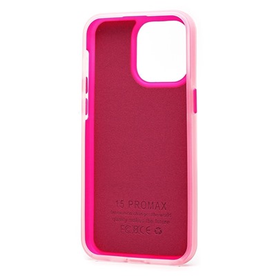 Чехол-накладка - SC346 для "Apple iPhone 15 Pro Max" (pink) (232450)