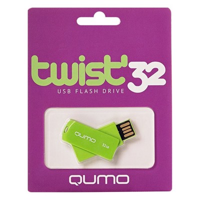 Флэш накопитель USB 32 Гб Qumo Twist (pistachio)