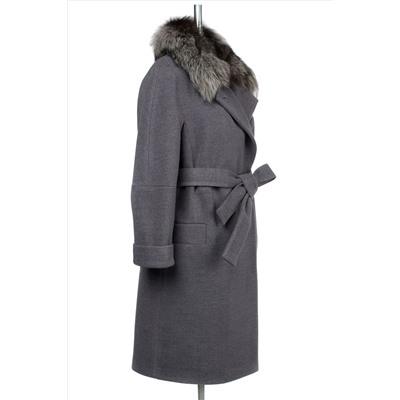 02-3021 Пальто женское утепленное (пояс)