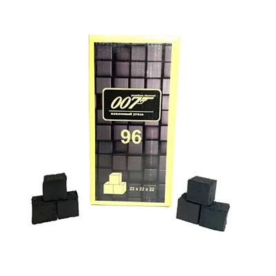 Кокосовый уголь 007 - 96 кубиков
