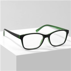 Готовые очки GA0315 (Цвет: C3 Зелёный; диоптрия: +1; тонировка: Нет)