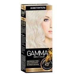 GAMMA PERFECT COLOR Стойкая крем-краска для волос Осветлитель с окис.кремом 9% и освет.пудрой 50 мл