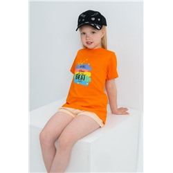 футболка детская с принтом 7448 (Оранжевый)