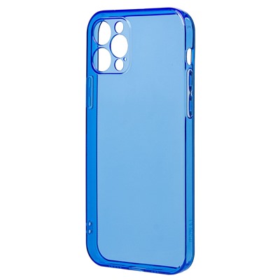 Чехол-накладка - SC344 для "Apple iPhone 12 Pro" (transparent/blue) (232055)