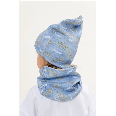 Комплект шапка и шарф Джинса QUEEN НАТАЛИ #875862