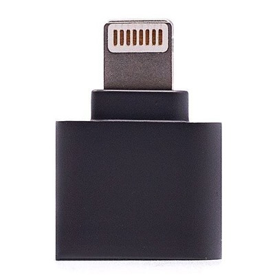 Адаптер - для чтения карт microSD,Lightning-порт (black)