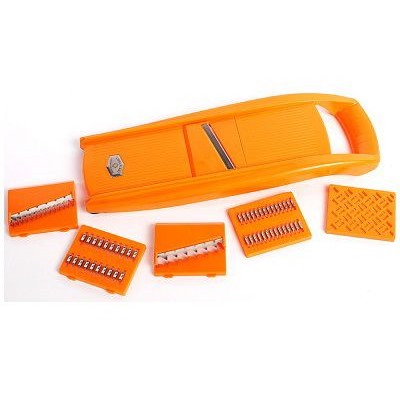 Овощерезка 6 ножей для резки пластик оранжевый Либра Пласт ЛБ-145