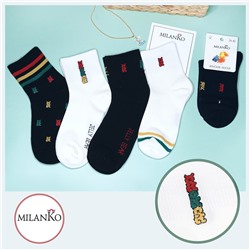 Женские носки из хлопка ( Узор 1) MilanKo N-228