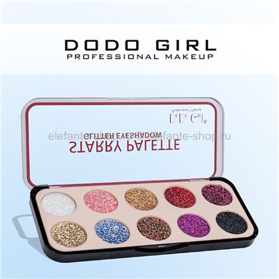 Глиттер для век DoDo Girl Starry Palette #02