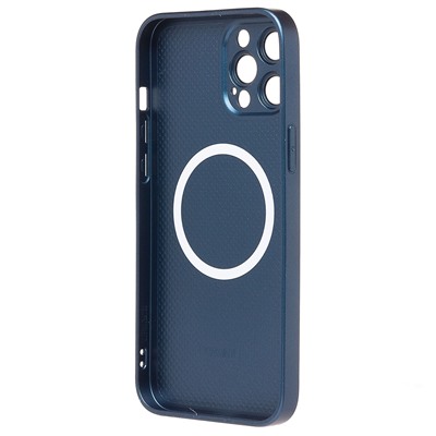 Чехол-накладка ORG SM021 SafeMag для "Apple iPhone 12 Pro Max" (blue)