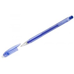 Ручка гелевая "Пиши-стирай" синяя "Erasable Jell"  0.5мм EG028 Crown {Корея}